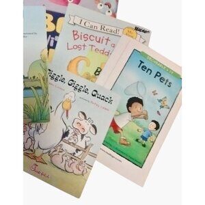 Early Readers Picture Story Books Learn to Read Lot 6